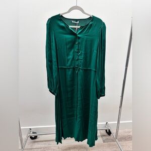 Reformation Green Maxi Dress